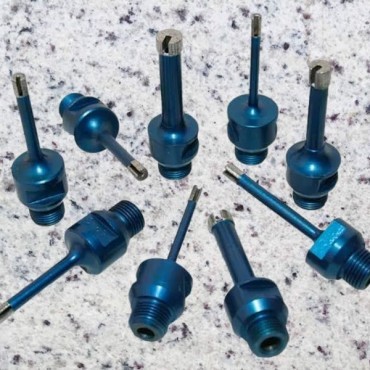 Brocas Diamantadas BRMG 6mm a 12mm para Furo em Granito em Belém  - PA