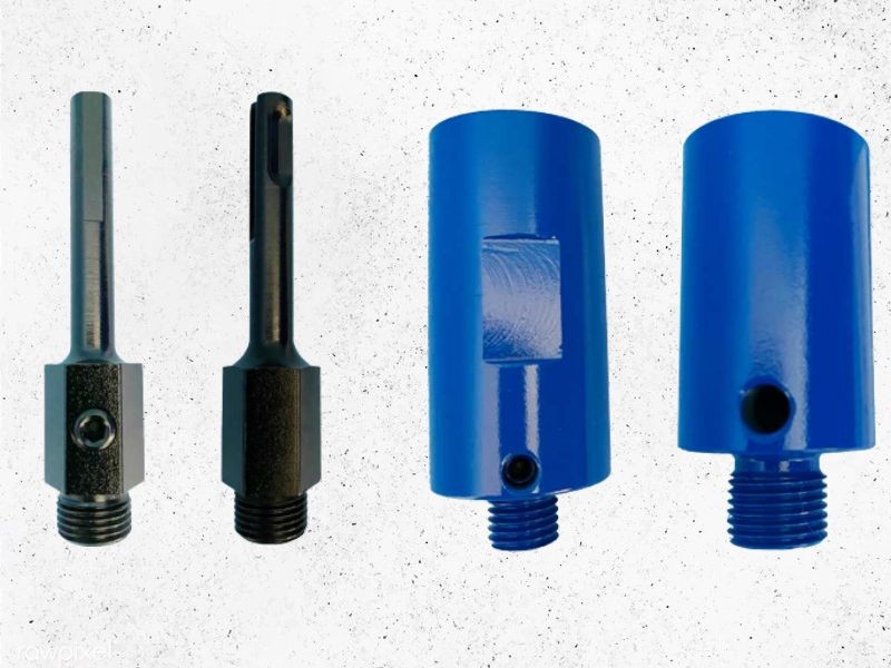 Adaptador para Serra Copo Diamantada Caixa Elétrica Redonda 4x4 e 4x2